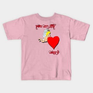 valentine's day you are my angel Kids T-Shirt